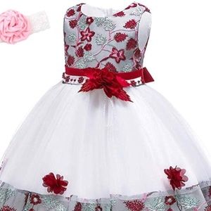 Flower girl dress for little girls